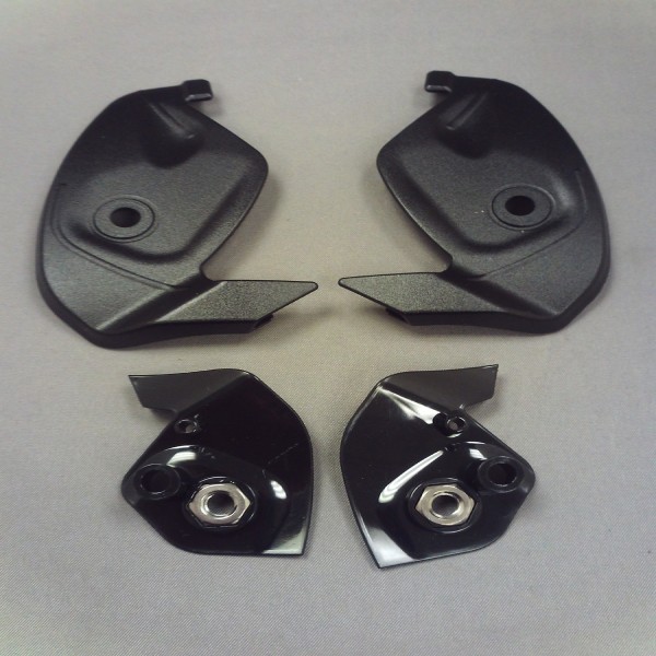 Shoei Shoei Neotec Locking Nut Trim Black Pair